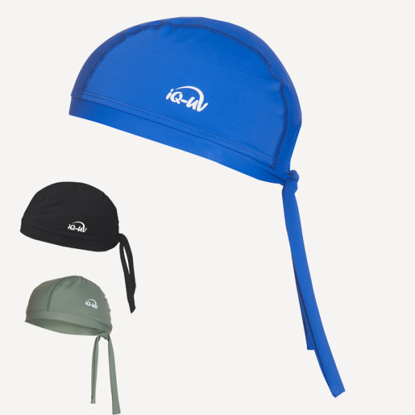 Бандана IQ-UV300+ (Унисекс; XL; черный)